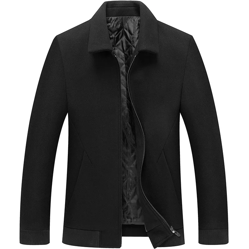 KUYOMENS Winter Black Woolen Coat Slim Wool Jacket Long Sleeve Casual Overcoat Plus Size Coat Male m-4xl Overalls Mens Outerwear
KUYOMENS Winter Black Woolen Coat Slim Wool Jacket Long Sleeve Casual Overcoat Plus Size Coat Male m-4xl Overalls Mens Outerwear