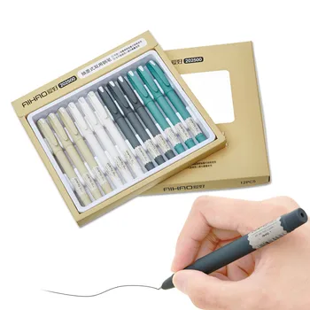 12pcs/set Fountain Pen Hooded Nib 0.38mm Children Student Practice Ink Pens for Writing Extra Fine Pens School Supplies
12pcs/set Fountain Pen Hooded Nib 0.38mm Children Student Practice Ink Pens for Writing Extra Fine Pens School Supplies
