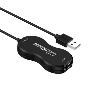 with Smart Chip USB to HDMI High-Definition Video Collector Game Live Recording Monitoring Capture Card
with Smart Chip USB to HDMI High-Definition Video Collector Game Live Recording Monitoring Capture Card