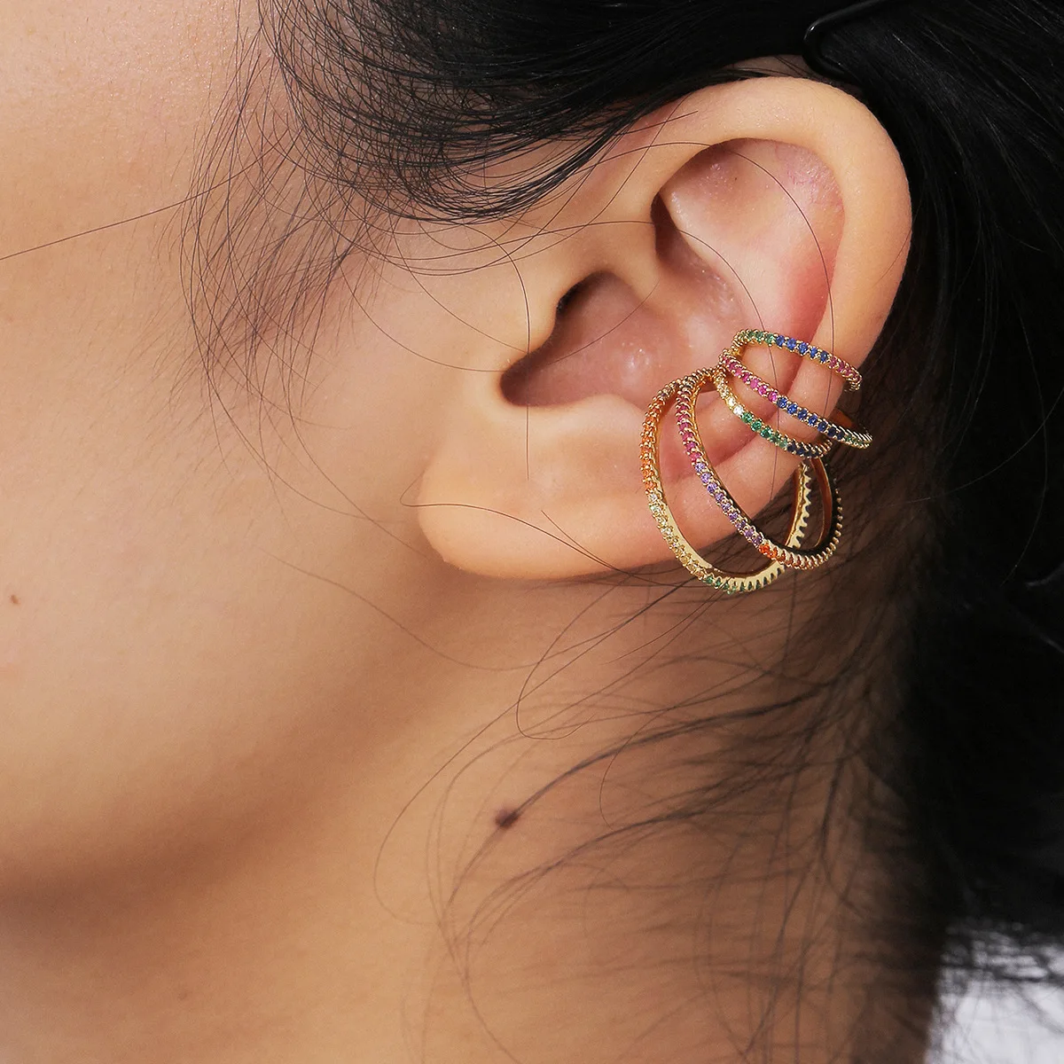 Creative New Popular Ornament Personalized Exaggerated Crystal Ear Stud Retro National Style Colored Series Earrings Female
Creative New Popular Ornament Personalized Exaggerated Crystal Ear Stud Retro National Style Colored Series Earrings Female