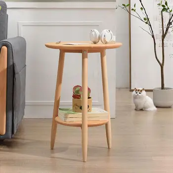 Solid Wood Small Coffee Table Simple Modern Mini Corner Table Small Apartment Balcony Living Room Oak Nordic Small Round Table
Solid Wood Small Coffee Table Simple Modern Mini Corner Table Small Apartment Balcony Living Room Oak Nordic Small Round Table