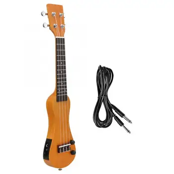 21in Ukulele Mahogany Ukulele Electric Small Guitar Starter Kit 6.35/3.35 Connector with Built-In Battery
21in Ukulele Mahogany Ukulele Electric Small Guitar Starter Kit 6.35/3.35 Connector with Built-In Battery