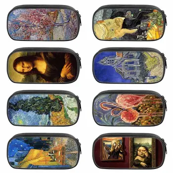 Oil Painting Single-layer Student Pen Bag Vertical Square Large-capacity Stationery Box Storage Bag
Oil Painting Single-layer Student Pen Bag Vertical Square Large-capacity Stationery Box Storage Bag