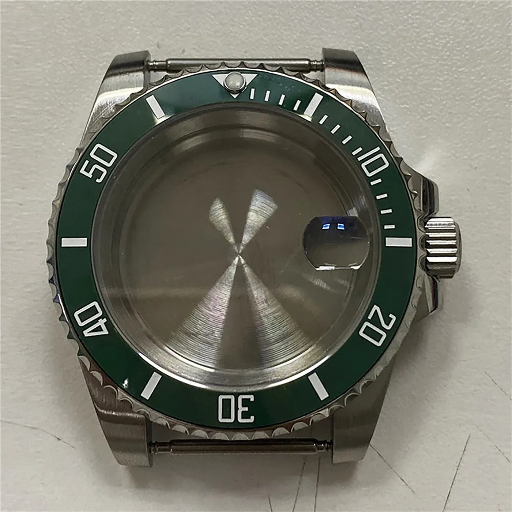 40mm 316L Stainless Steel Sapphire Glass Watch Case for NH35 Mechanical Watch Movement Accessories
40mm 316L Stainless Steel Sapphire Glass Watch Case for NH35 Mechanical Watch Movement Accessories