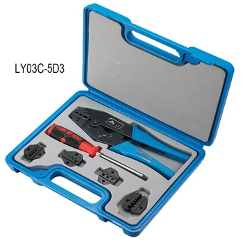 LY03C-5D3 Tubular terminal crimping tools mini electrical pliers high precision clamp set
LY03C-5D3 Tubular terminal crimping tools mini electrical pliers high precision clamp set
