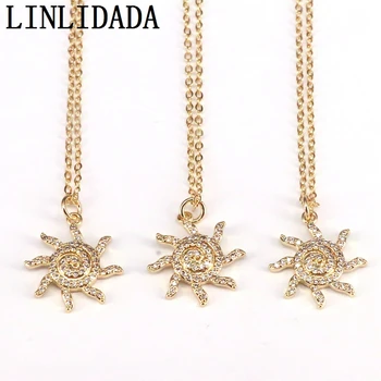 10Pcs High Quality Cubic Zirconia Pandant Necklace Copper CZ Necklace with Golden Chain Jewelry For Women 
10Pcs High Quality Cubic Zirconia Pandant Necklace Copper CZ Necklace with Golden Chain Jewelry For Women