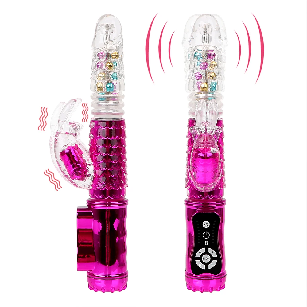 Фаллоимитатор С Вращающимися Кончиком