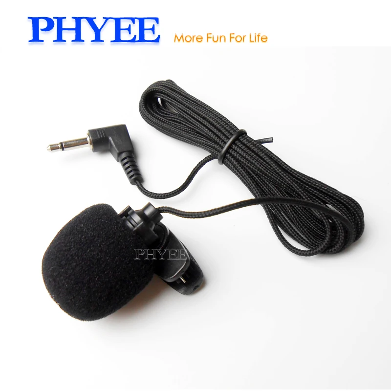 Mono External Microphone Bluetooth Handsfree 2.5 Meters Cable Clip-on 3.5mm Audio Aux-in Portable Mic For Car Radio Head Unit
Mono External Microphone Bluetooth Handsfree 2.5 Meters Cable Clip-on 3.5mm Audio Aux-in Portable Mic For Car Radio Head Unit