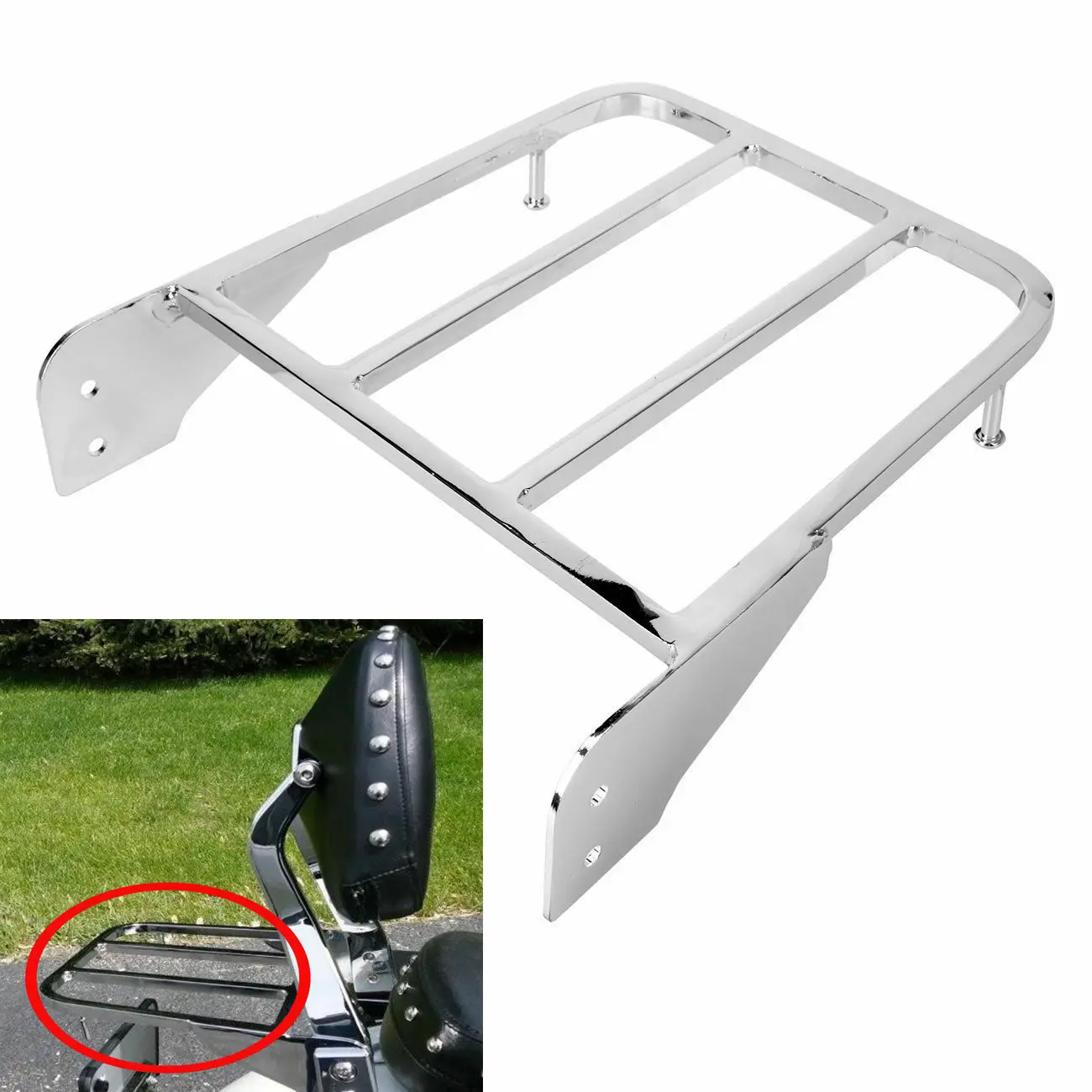 Motorcycle Passenger Sissy Bar Luggage Rack For Suzuki Volusia VL800 Boulevard 2001 02 03 04 05 06 07 08 09 10 2011/ M50 C50
Motorcycle Passenger Sissy Bar Luggage Rack For Suzuki Volusia VL800 Boulevard 2001 02 03 04 05 06 07 08 09 10 2011/ M50 C50