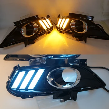 CSCSNL 1Pair Yellow Turning Signal Relay Car DRL Lamp LED Daytime Running Light For Ford Mondeo Fusion 2013 2014 2015 2016
CSCSNL 1Pair Yellow Turning Signal Relay Car DRL Lamp LED Daytime Running Light For Ford Mondeo Fusion 2013 2014 2015 2016