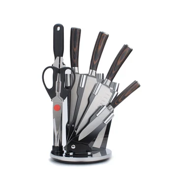 Kitchen Knife Japanese Chef Knives High Carbon Stainless Steel Imitation Damascus Sanding Laser Knife
Kitchen Knife Japanese Chef Knives High Carbon Stainless Steel Imitation Damascus Sanding Laser Knife