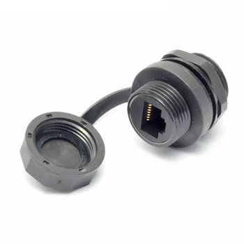 RJ45 Adapter Accessories Waterproof Black Multipurpose Metal Female Network Extension Connector Ethernet Coupler Durable
RJ45 Adapter Accessories Waterproof Black Multipurpose Metal Female Network Extension Connector Ethernet Coupler Durable
