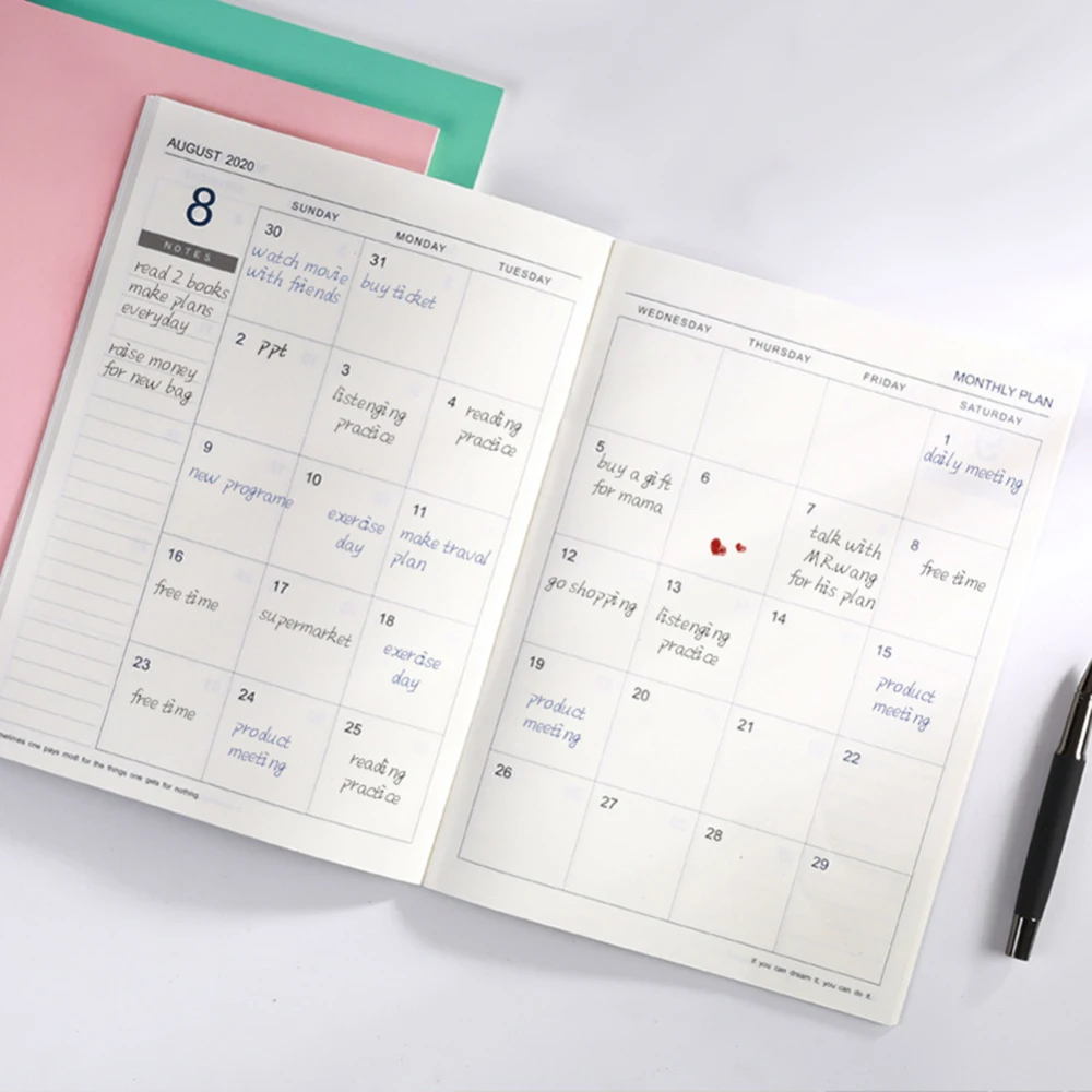 2020 Cute Kawaii Notebook Cartoon Lovely Diary Journal Planner Notepad for Gift Notebook with calendar 48 Sheets
2020 Cute Kawaii Notebook Cartoon Lovely Diary Journal Planner Notepad for Gift Notebook with calendar 48 Sheets