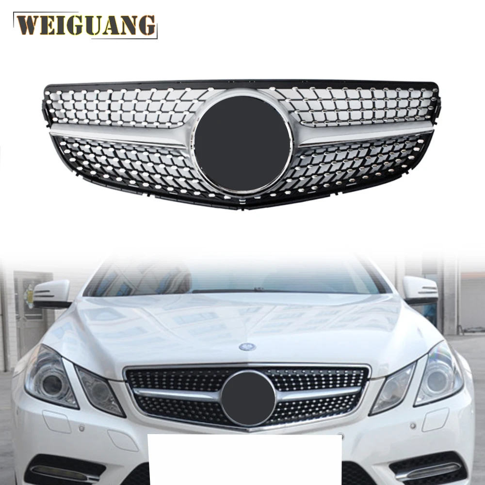 Diamond Grille front Grill for E Class W207 Ecoupe Sport front amg bumper ABS grill E200 E300 E class A207 C207 facelfit 2014-16
Diamond Grille front Grill for E Class W207 Ecoupe Sport front amg bumper ABS grill E200 E300 E class A207 C207 facelfit 2014-16