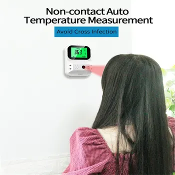 Forehead Thermometer Automatic Induction Temperature Measurement Wall-Mounted Non-Contact Infrared Thermometer
Forehead Thermometer Automatic Induction Temperature Measurement Wall-Mounted Non-Contact Infrared Thermometer
