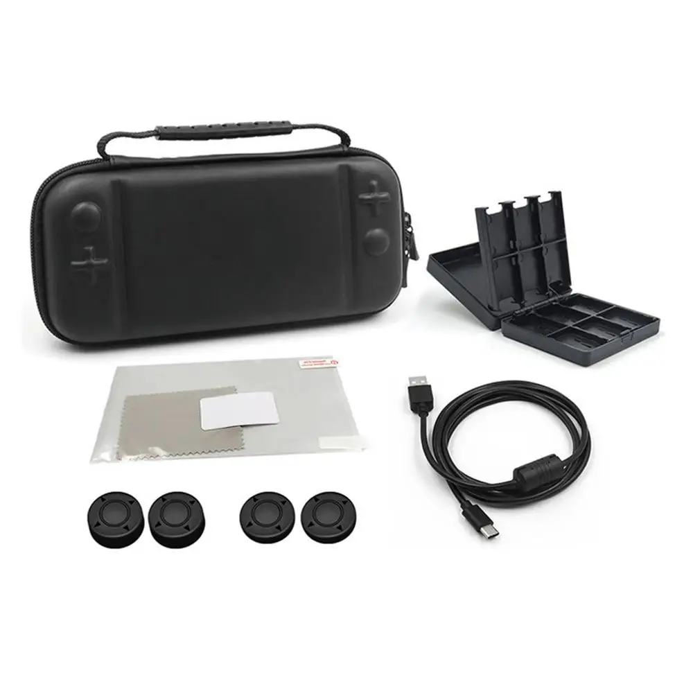 For Switch Lite Mini Portable Durable Protective Storage Bag 10 In One Suit With Joystick Cap Mini Protective Case
For Switch Lite Mini Portable Durable Protective Storage Bag 10 In One Suit With Joystick Cap Mini Protective Case