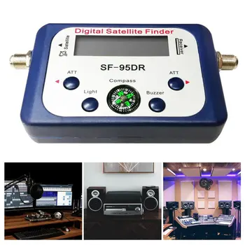 Digital Displaying Satellite Finder Meter Satfinder TV Signal Receiver Decoder Satlink Receptor Buzzer Compass LCD FTA Dis
Digital Displaying Satellite Finder Meter Satfinder TV Signal Receiver Decoder Satlink Receptor Buzzer Compass LCD FTA Dis