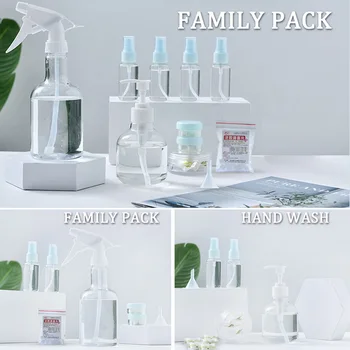 Household Press Type Hand Sanitizer Spray Bottle Sub-bottle To Send Effervescent Disinfection Tablets Epidemic Prevention Set
Household Press Type Hand Sanitizer Spray Bottle Sub-bottle To Send Effervescent Disinfection Tablets Epidemic Prevention Set