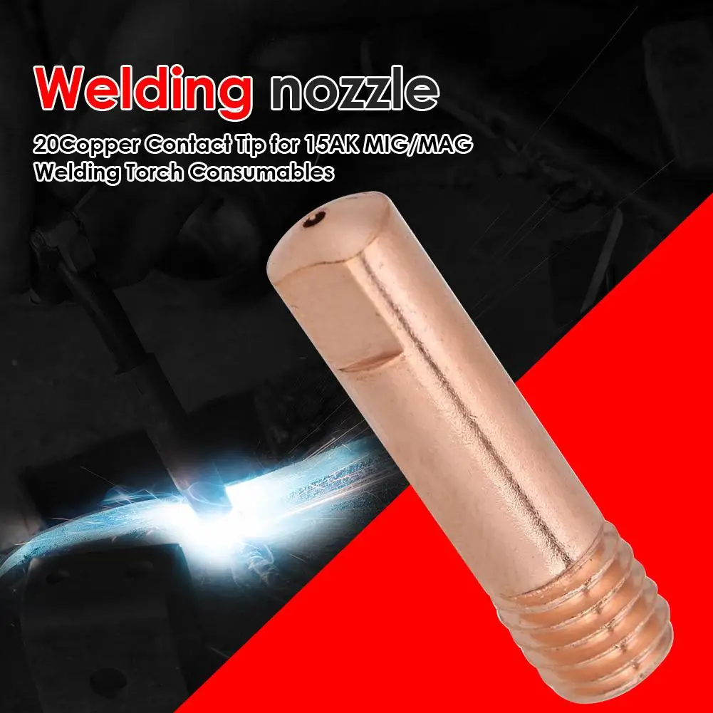 Caliber : 1.2mm 20pcs/Set Welding Nozzle Contact Tips Gas Diffuser Connector Holder Torch Contact Semi-Automatic Welding Nozzle 0.8/1/1.2mm Caliber : 1.2mm 20pcs/Set Welding Nozzle Contact Tips Gas Diffuser Connector Holder Torch Contact Semi-Automatic Welding Nozzle 0.8/1/1.2mm