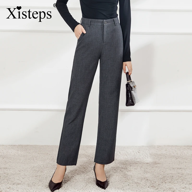 Nonis Perfect Quality Women OL Pencil Pants Office Lady Formal Work Trousers Black Grey Suit Pants Plus Size 4xl Femme Pantalon
Nonis Perfect Quality Women OL Pencil Pants Office Lady Formal Work Trousers Black Grey Suit Pants Plus Size 4xl Femme Pantalon