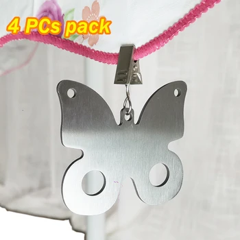 Stainless Steel Tablecloth Weights Docor for Table Cloth Cover Assistant Weight Clips Hanging Buckles Clamp 4pcs Pack
Stainless Steel Tablecloth Weights Docor for Table Cloth Cover Assistant Weight Clips Hanging Buckles Clamp 4pcs Pack