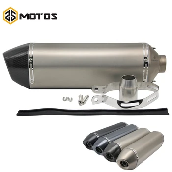ZS MOTOS 490mm Length Motorcycle For Ak Exhaust Pipe Muffler with DB Killer CBR600 YZF R1 R6 R15 ATV Motocross Bike
ZS MOTOS 490mm Length Motorcycle For Ak Exhaust Pipe Muffler with DB Killer CBR600 YZF R1 R6 R15 ATV Motocross Bike