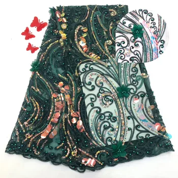 NIAI African Lace Fabric 2019 Embroidered Nigerian Laces Fabrics High Quality French Tulle Lace Fabric For Women Dress
NIAI African Lace Fabric 2019 Embroidered Nigerian Laces Fabrics High Quality French Tulle Lace Fabric For Women Dress