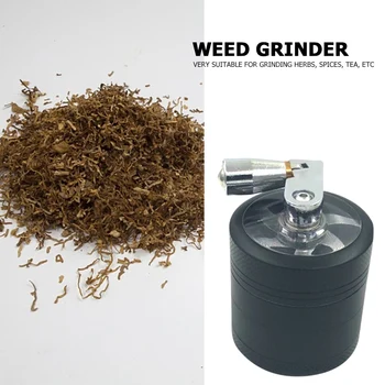 4 Layer Tobacco Grinder Zinc Alloy Tobacco Grinder Manual Smoke Herbal Mill Spice Crusher Crank Hand Tools 4.3x4cm
4 Layer Tobacco Grinder Zinc Alloy Tobacco Grinder Manual Smoke Herbal Mill Spice Crusher Crank Hand Tools 4.3x4cm