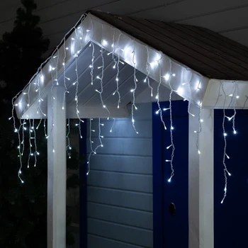 Garland "Fringe" 3 x 0.6 m, IP44, UMC, white thread, 160 LED, white glow, white flicker, 220 V
Garland "Fringe" 3 x 0.6 m, IP44, UMC, white thread, 160 LED, white glow, white flicker, 220 V