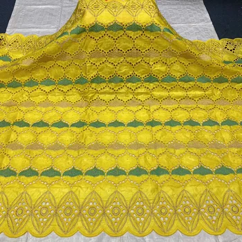 (5yards/pc) latest design African bazin cotton lace fabric in yellow green with embroidery for party dress 11colors BX023
(5yards/pc) latest design African bazin cotton lace fabric in yellow green with embroidery for party dress 11colors BX023