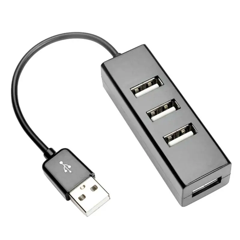 USB to 4 USB 2.0 Ports HUB Splitter 480Mbps Portable Multi Computer USB Expander Working Temperature - 20 - 75 Centigrade
USB to 4 USB 2.0 Ports HUB Splitter 480Mbps Portable Multi Computer USB Expander Working Temperature - 20 - 75 Centigrade