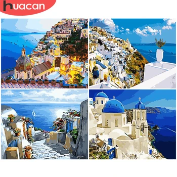 HUACAN DIY Painting By Number Seaside City Drawing On Canvas HandPainted Art Gift Pictures By Number Landscape Kits Home Decor
HUACAN DIY Painting By Number Seaside City Drawing On Canvas HandPainted Art Gift Pictures By Number Landscape Kits Home Decor