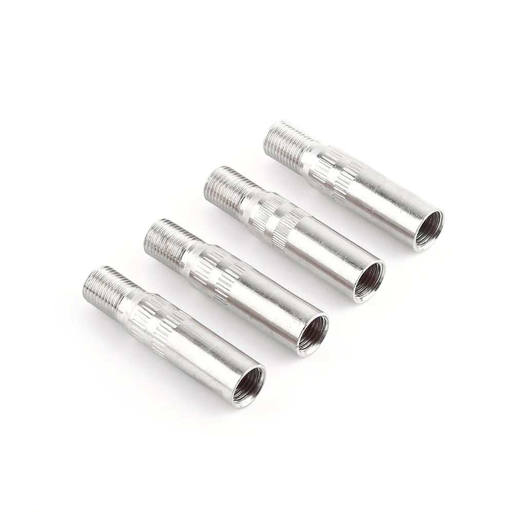 4pcs Valve Cap Stem Extensions Automotive Wheel Valve Caps Stem Extension Extender Car Truck Van Caravan Chrome Plated Brass
4pcs Valve Cap Stem Extensions Automotive Wheel Valve Caps Stem Extension Extender Car Truck Van Caravan Chrome Plated Brass