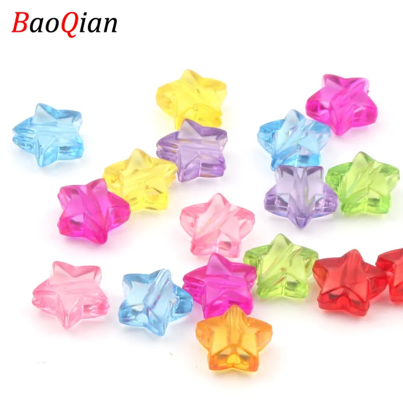 50PCS Acrylic Transparent Beads DIY Multicolor Star Beads Making Necklaces Bracelets Wholesale 11 mm
50PCS Acrylic Transparent Beads DIY Multicolor Star Beads Making Necklaces Bracelets Wholesale 11 mm