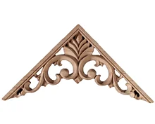 2PCS 20x20cm Solid Wood Carved Decal Decorative Triangular Flower Cabinet Furniture Small Horned Flower
2PCS 20x20cm Solid Wood Carved Decal Decorative Triangular Flower Cabinet Furniture Small Horned Flower