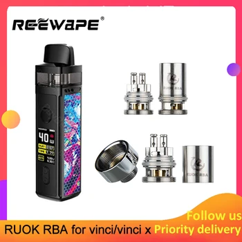 1pcs Original Reevape RUOK RBA Coil Head for Voopoo Vinci/ Vinci X Kit Replacement Coil E-Cigarette
1pcs Original Reevape RUOK RBA Coil Head for Voopoo Vinci/ Vinci X Kit Replacement Coil E-Cigarette