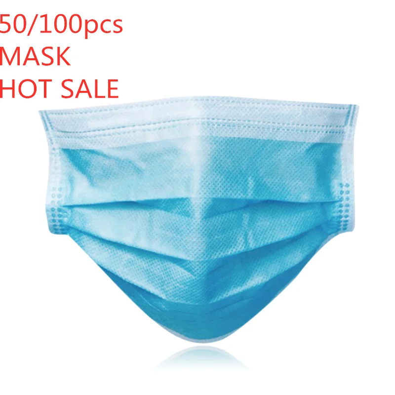 50/100PCS Disposable Protective Mask 3 Layer Nonwove Ply Filter Mouth Face Mask Anti-Dust Anti-Fog Meltblown Earloop Mouth Mask
50/100PCS Disposable Protective Mask 3 Layer Nonwove Ply Filter Mouth Face Mask Anti-Dust Anti-Fog Meltblown Earloop Mouth Mask