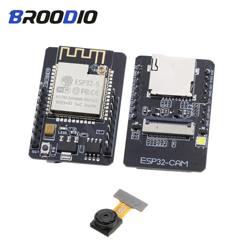 ESP32 ESP32 CAM WiFi + Bluetooth Module Camera Development Board With OV2640 ESP32-CAM 2MP TF Card Internet of Things Module
ESP32 ESP32 CAM WiFi + Bluetooth Module Camera Development Board With OV2640 ESP32-CAM 2MP TF Card Internet of Things Module