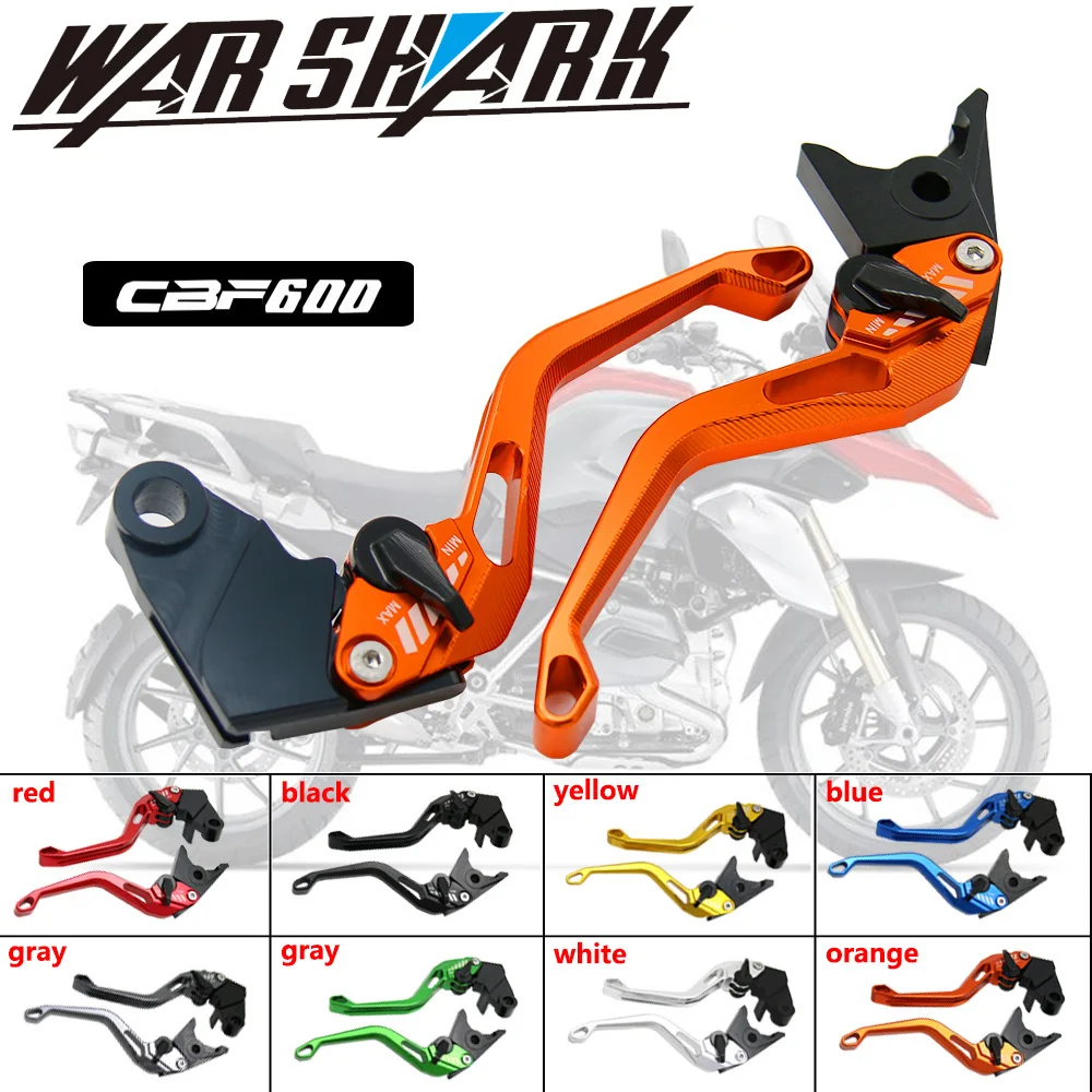 Для HONDA CBF600 CBF 600 2006 2007 2005 аксессуары для мотоциклов CNC Регулируемые рычаги