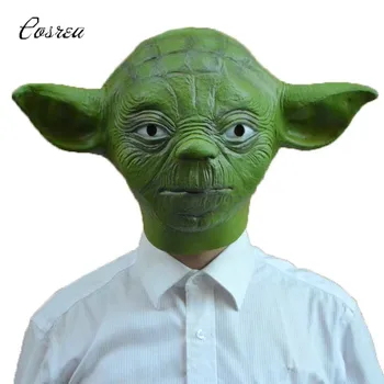 Star Wars Jedi Master Yoda Mask Alien Helmet Starwars Cosplay Costumes Accessories Master Yoda Latex Green Masks Props Adult
Star Wars Jedi Master Yoda Mask Alien Helmet Starwars Cosplay Costumes Accessories Master Yoda Latex Green Masks Props Adult
