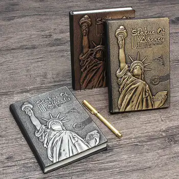 3D Embossed Notebook A5 Statue of Liberty Travel Diary Notebook Journal Leather Gift Bible Book Handcraft Vintage
3D Embossed Notebook A5 Statue of Liberty Travel Diary Notebook Journal Leather Gift Bible Book Handcraft Vintage