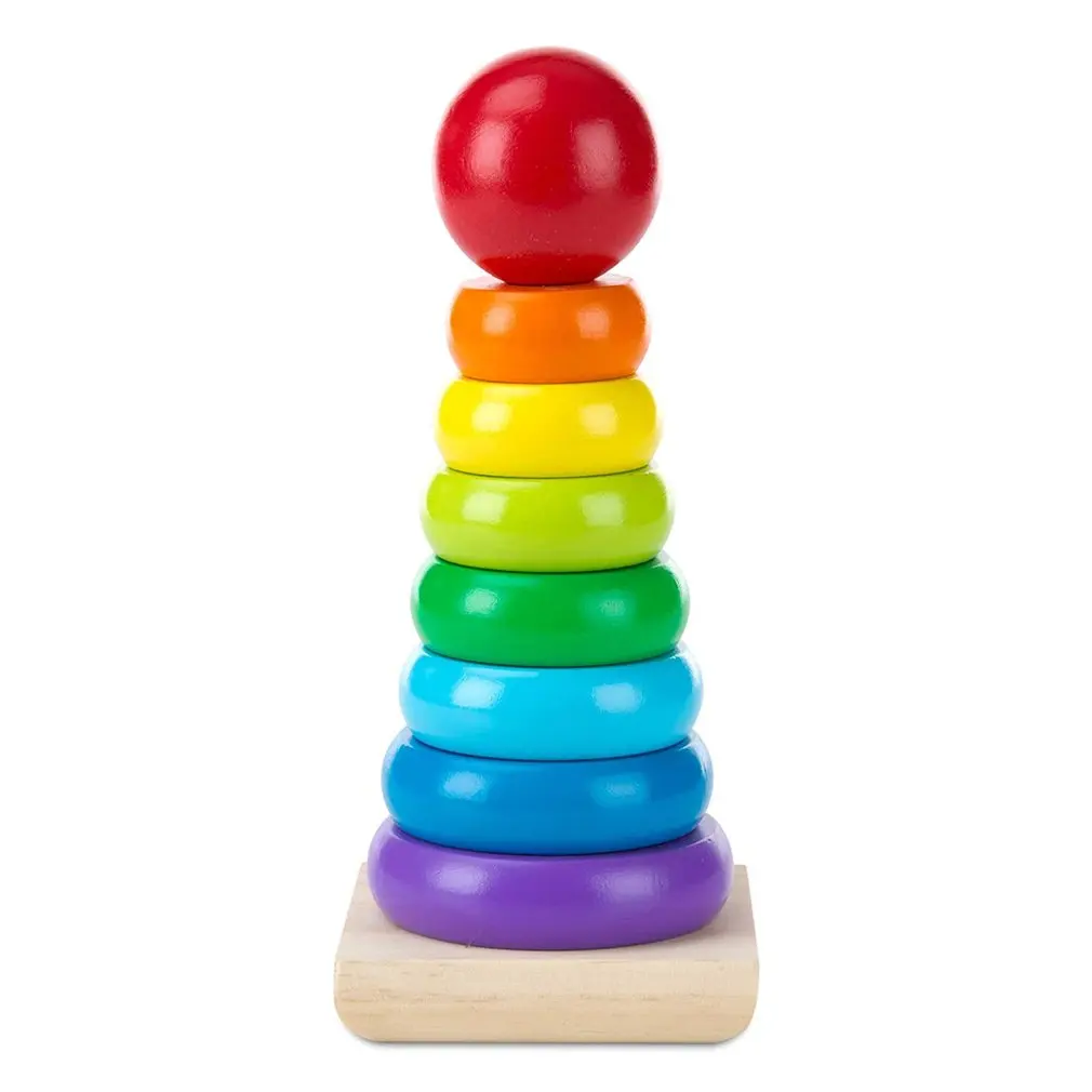 Rainbow Tower Rainbow Set Column Early Childhood Education Color Number Cognition Wooden Ring Educational Toy
Rainbow Tower Rainbow Set Column Early Childhood Education Color Number Cognition Wooden Ring Educational Toy