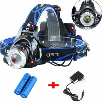 Rechargeable Headlight T6 LED Tactical Headlamp Zoomable Outdoor Head lamp Charger 18650 Battery Hunting and Hiking hot sale
Rechargeable Headlight T6 LED Tactical Headlamp Zoomable Outdoor Head lamp Charger 18650 Battery Hunting and Hiking hot sale