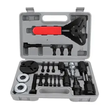28 pcs A/C Compressor Clutch Remover Tool Kit Hub Puller Auto Tools car compressor
28 pcs A/C Compressor Clutch Remover Tool Kit Hub Puller Auto Tools car compressor