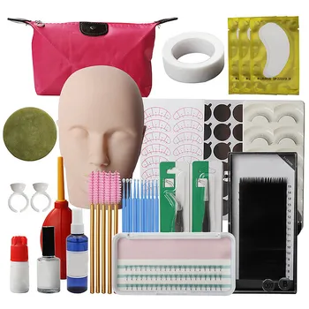 False Grafting false eyelashes Exercise Kit Makeup Mannequin Head Set Grafting Eyelash Tools Practice Kit Eye Lashes Graft
False Grafting false eyelashes Exercise Kit Makeup Mannequin Head Set Grafting Eyelash Tools Practice Kit Eye Lashes Graft