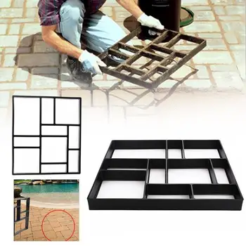 Black Beautiful Practic Riginality Cement Brick Molds Pavement Mold Concrete Molds Path Maker Mold DIY Garden Stones Decorate
Black Beautiful Practic Riginality Cement Brick Molds Pavement Mold Concrete Molds Path Maker Mold DIY Garden Stones Decorate