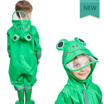 Children Cartoon Frog Rainwear Waterproof Hooded RainCoat Outwear Camp Poncho Kids Rain Jumpsuit BB50YY
Children Cartoon Frog Rainwear Waterproof Hooded RainCoat Outwear Camp Poncho Kids Rain Jumpsuit BB50YY