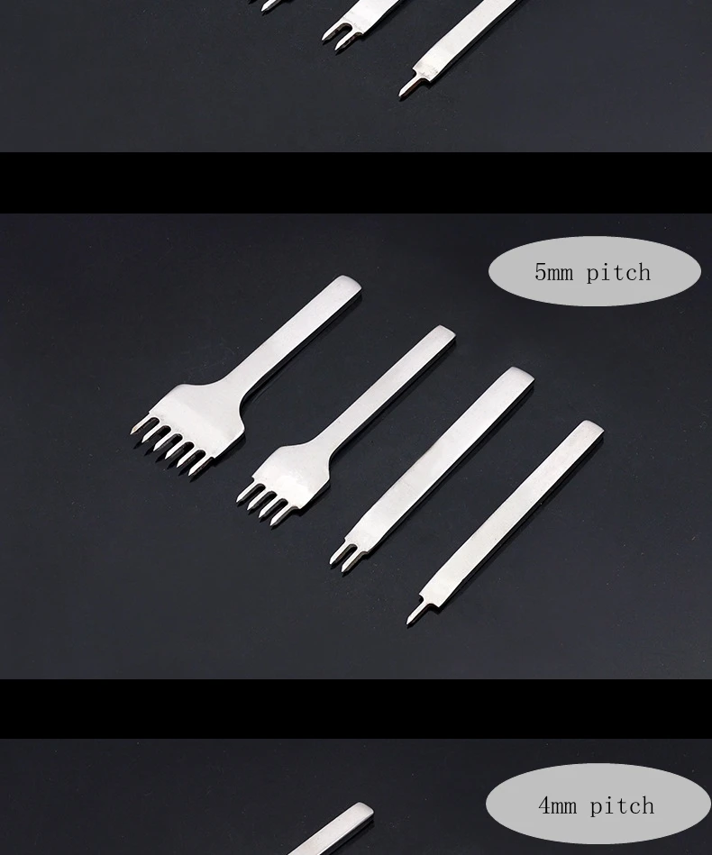 Generic Spacing Punch Tool Prong For Leather Hole Punches Tool DIY