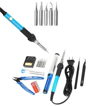 60W Professional Electric Soldering Iron Temperature Adjustable Electric Soldering Iron Tool Mini Soldering Pen
60W Professional Electric Soldering Iron Temperature Adjustable Electric Soldering Iron Tool Mini Soldering Pen