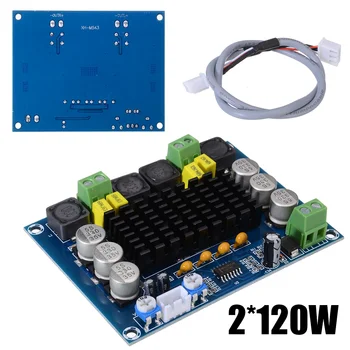 DC 12-26V Dual Channel Amplifiers Board TPA3116D2 High Power Digital Audio Power Amplifier Boards 2x120w
DC 12-26V Dual Channel Amplifiers Board TPA3116D2 High Power Digital Audio Power Amplifier Boards 2x120w